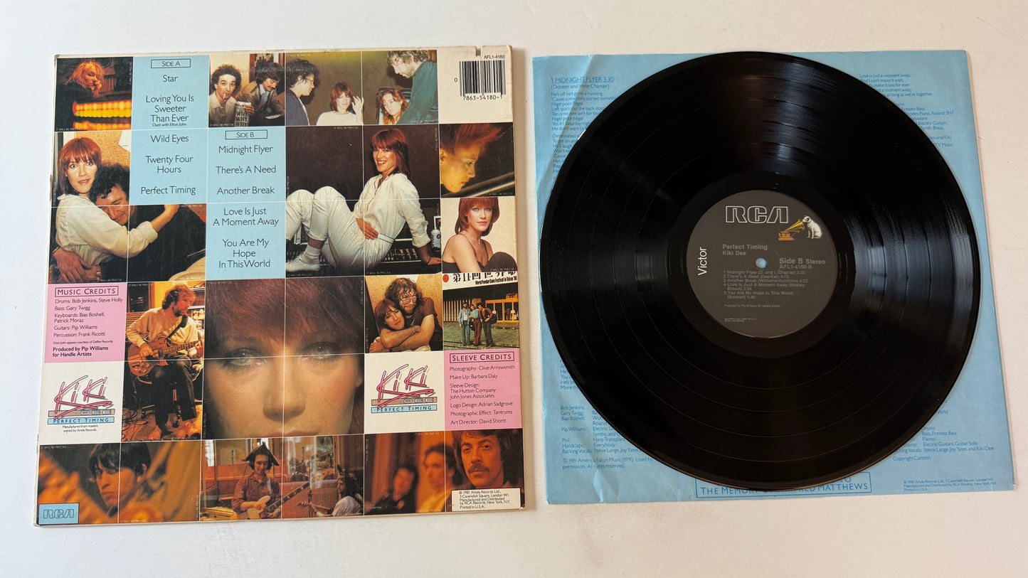 Kiki Dee Perfect Timing Used Vinyl LP VG+\VG