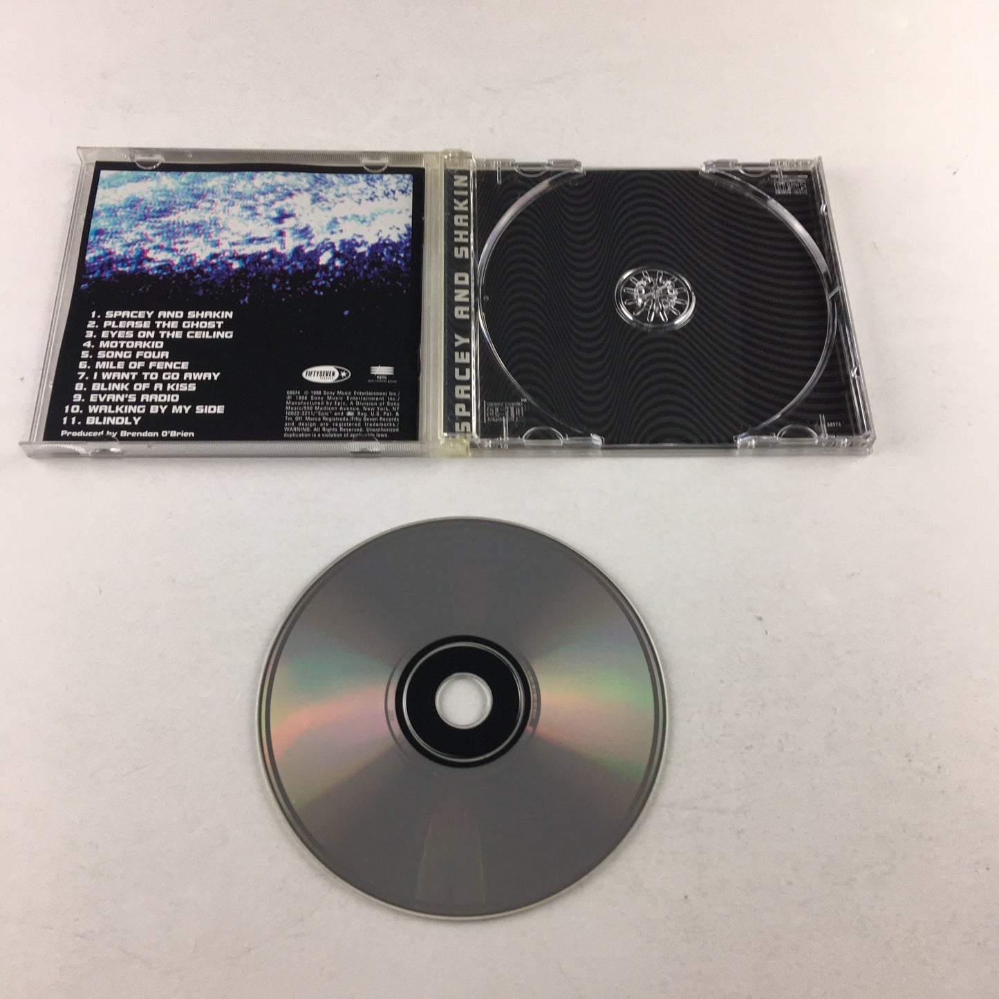 Pete Droge Spacey And Shakin Used CD VG+\VG+ Silver