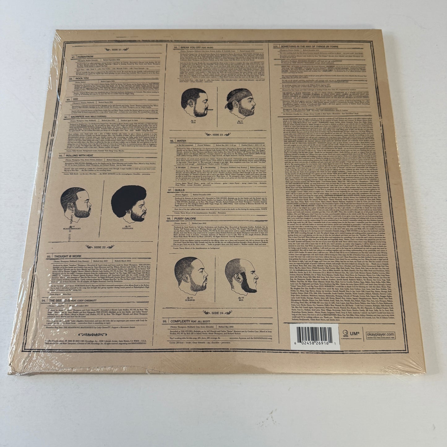 The Roots Phrenology New Colored Vinyl 2LP M\M