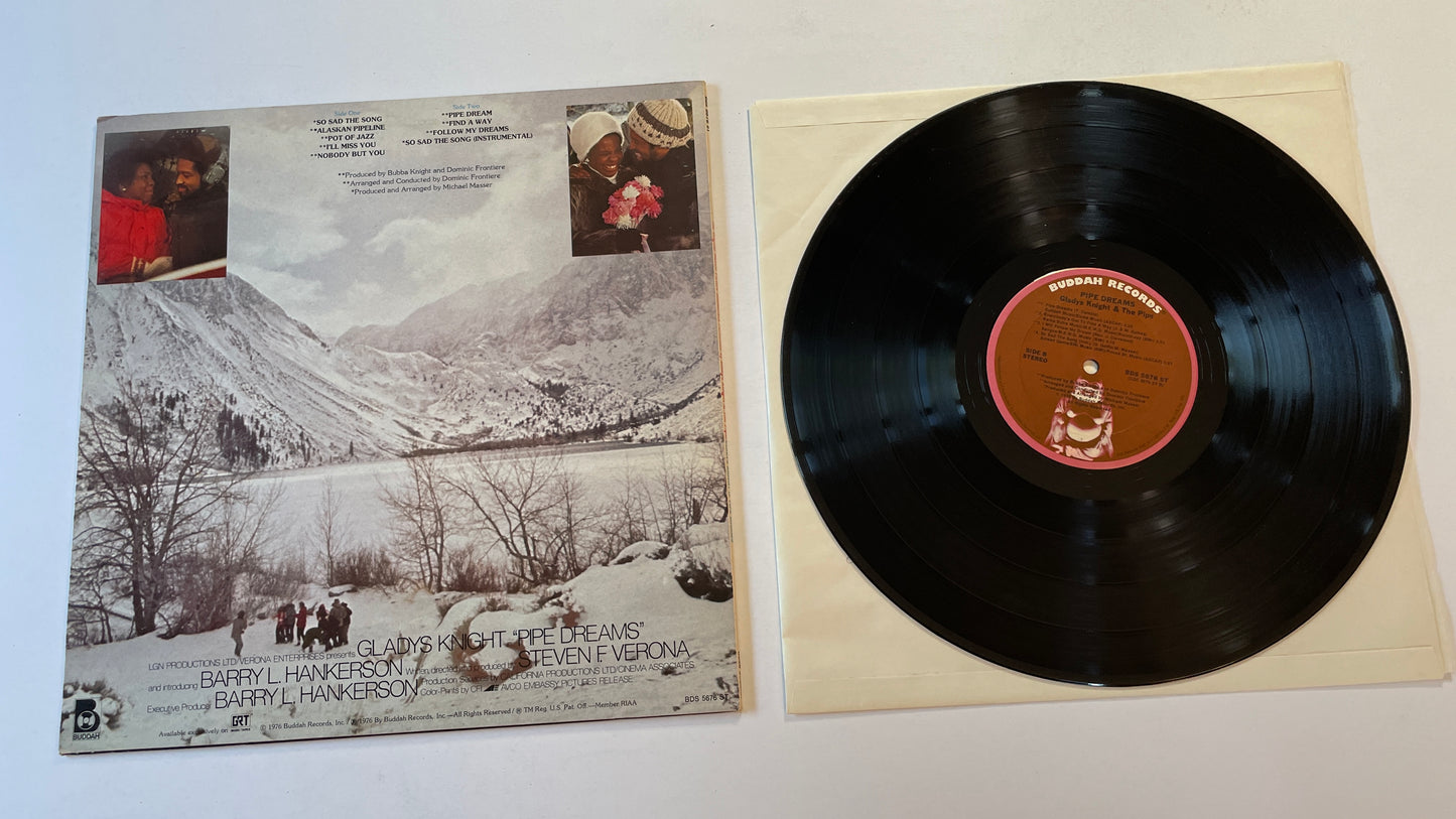 Gladys Knight And The Pips Pipe Dreams: The Original Motion Picture Soundtrack Used Vinyl LP VG+\VG+