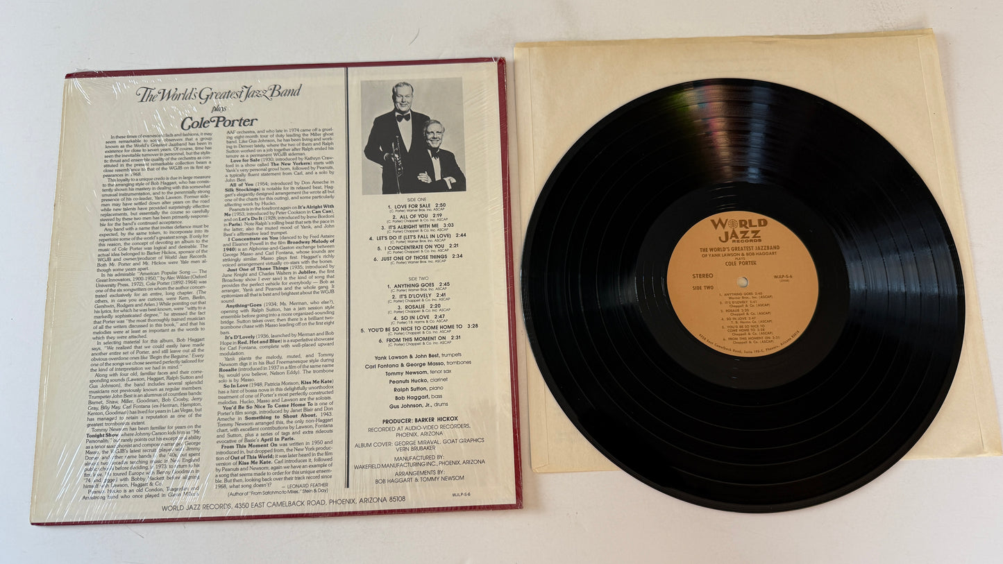 The World's Greatest Jazzband Plays Cole Porter Used Vinyl LP VG+\VG+