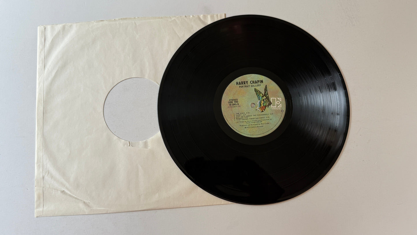 Harry Chapin Portrait Gallery Used Vinyl LP VG+\VG