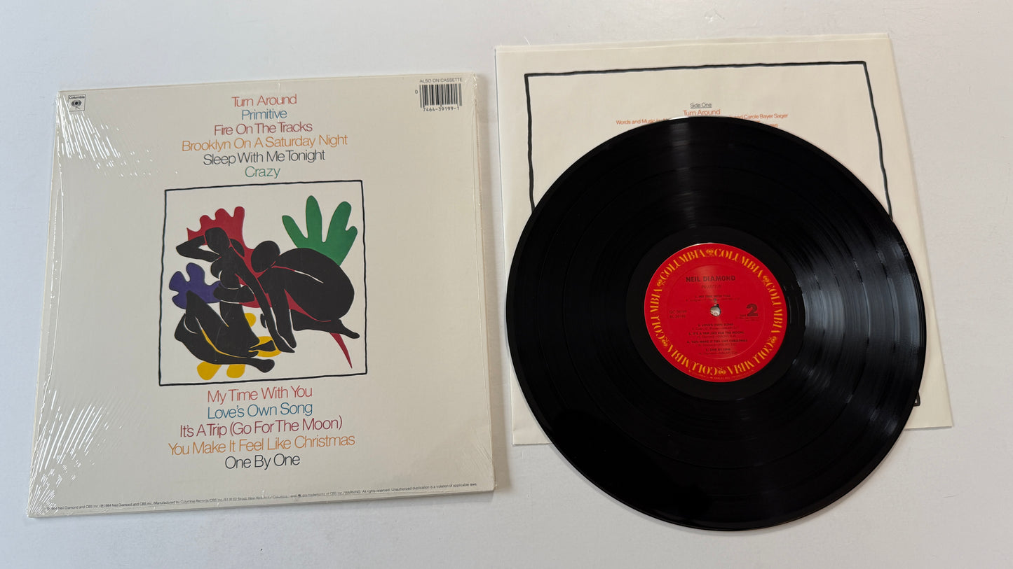 Neil Diamond Primitive Used Vinyl LP VG+\VG+