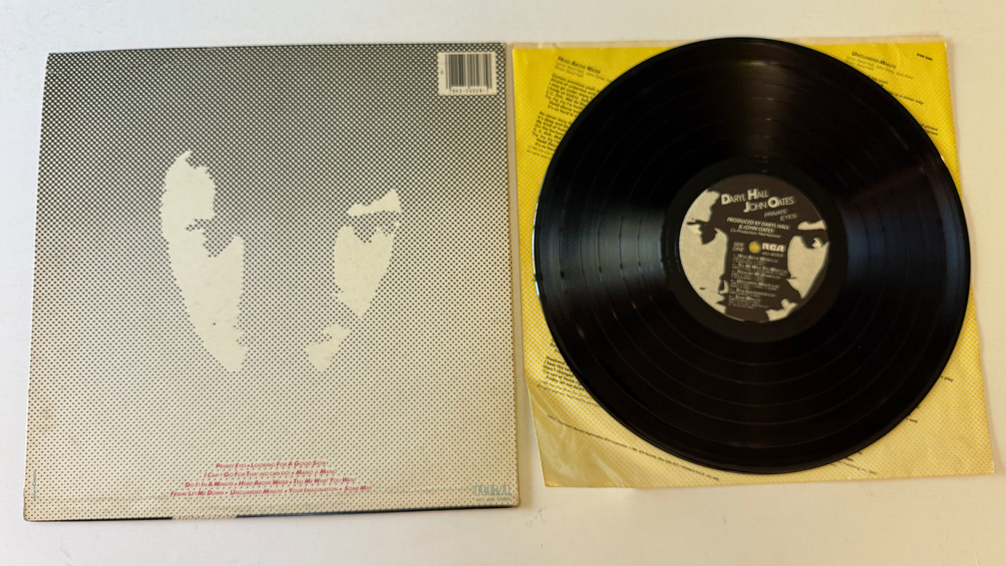 Daryl Hall & John Oates Private Eyes Used Vinyl LP VG+\VG