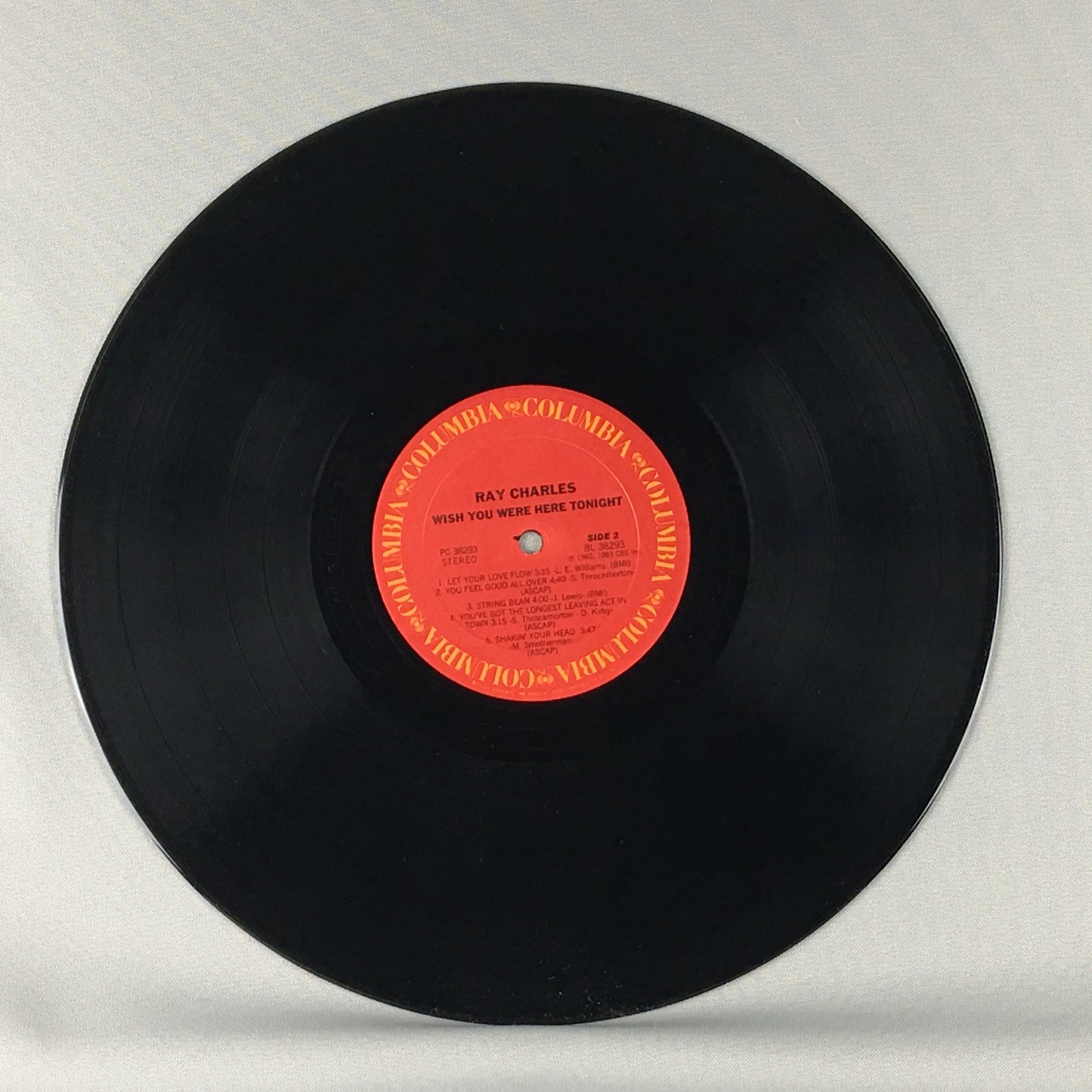 Ray Charles Wish You Were Here Tonight - Orig Press Used Vinyl LP VG+\VG+