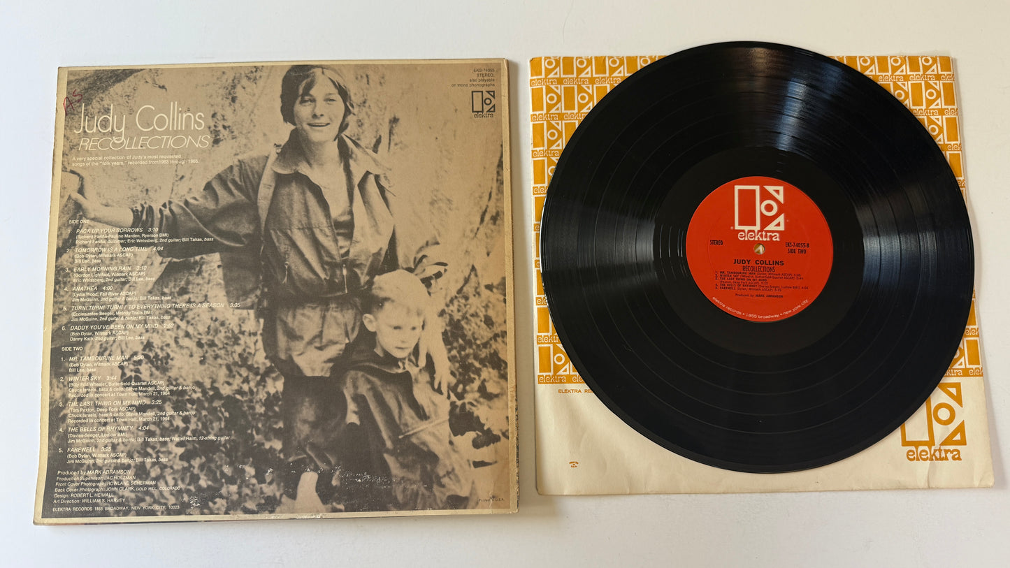 Judy Collins Recollections Used Vinyl LP VG+\G+