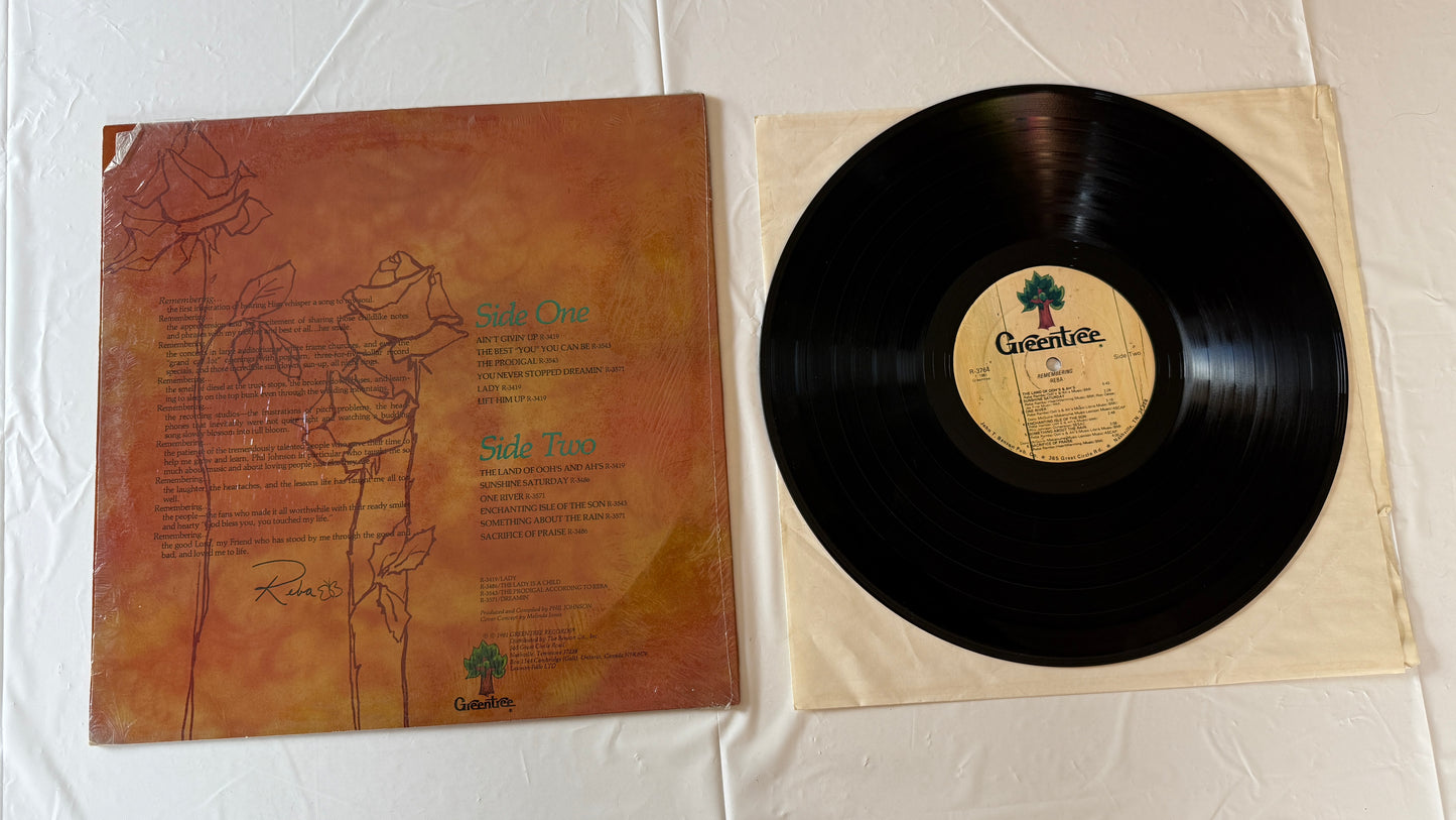 Reba Rambo Remembering Used Vinyl LP VG+\VG+