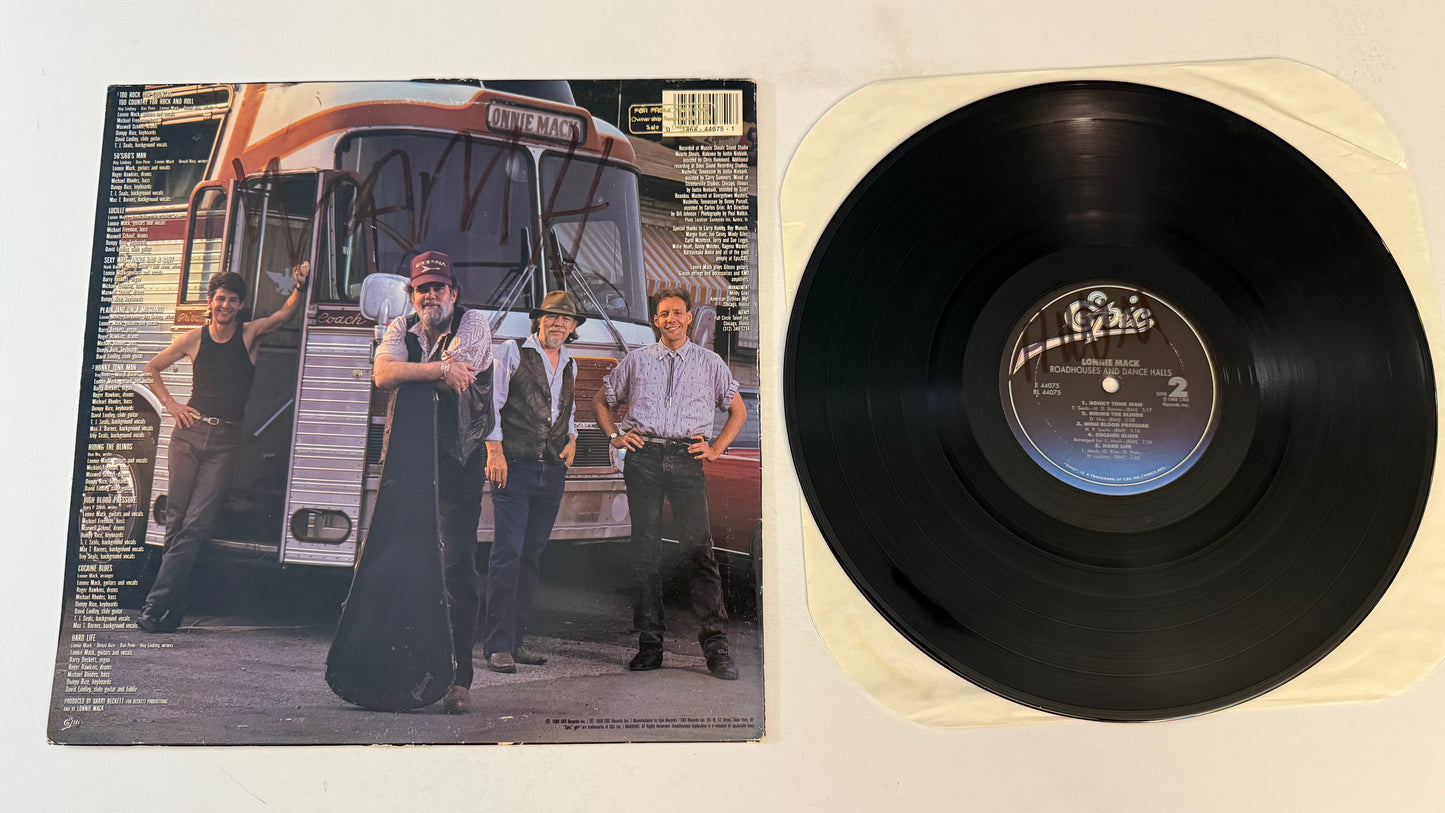 Lonnie Mack Roadhouses And Dancehalls Used Vinyl LP VG\G+