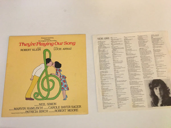 Robert Klein & Lucie Arnaz - They're Playing Our Song Soundtrack LP Record  VG+