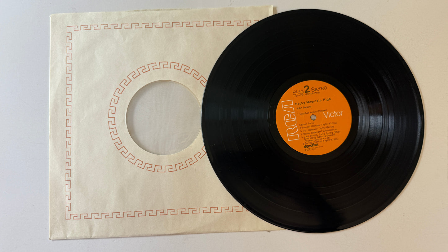 John Denver Rocky Mountain High Used Vinyl LP VG+\VG+