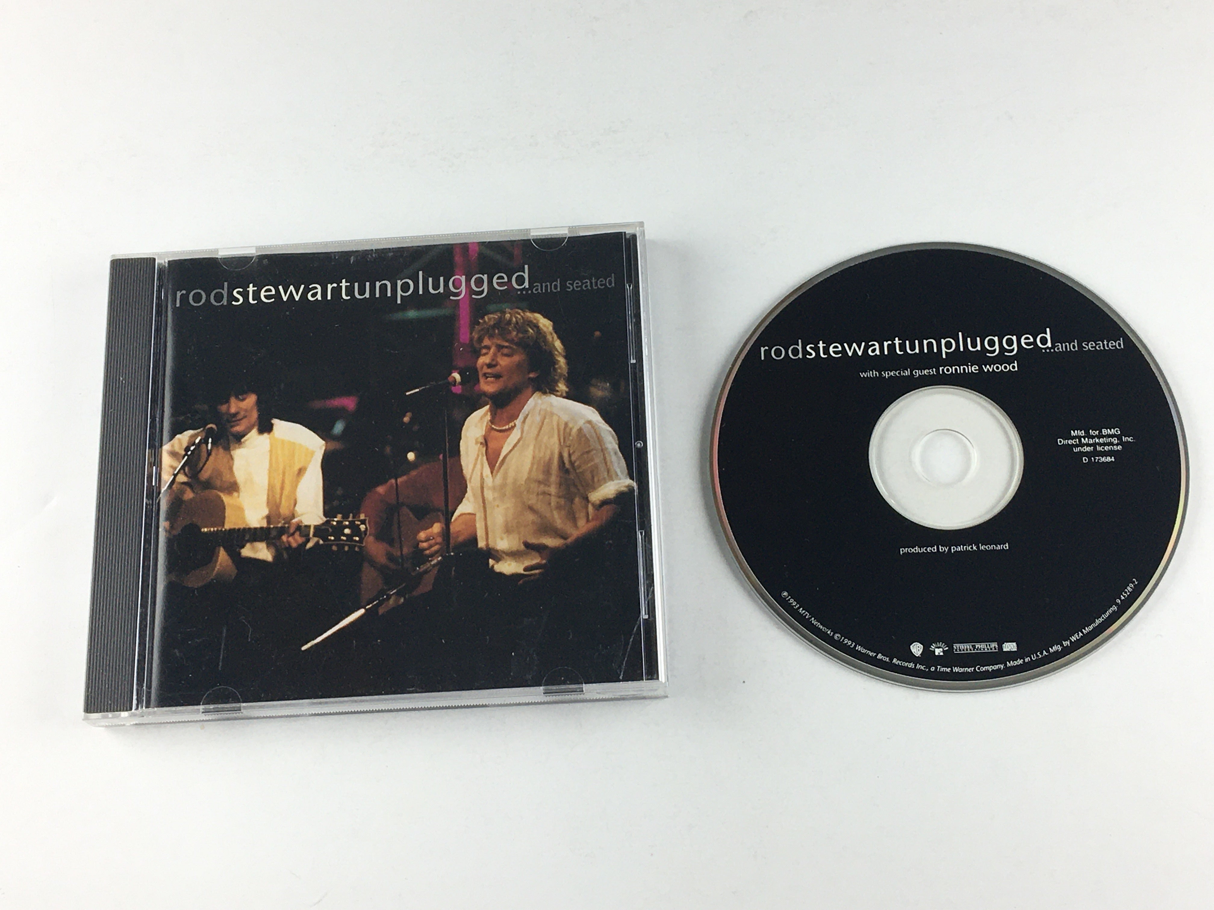 Rod Stewart Ron Wood Unplugged ...And Seated Used CD VG+\VG+ – Slow Turnin  Vinyl