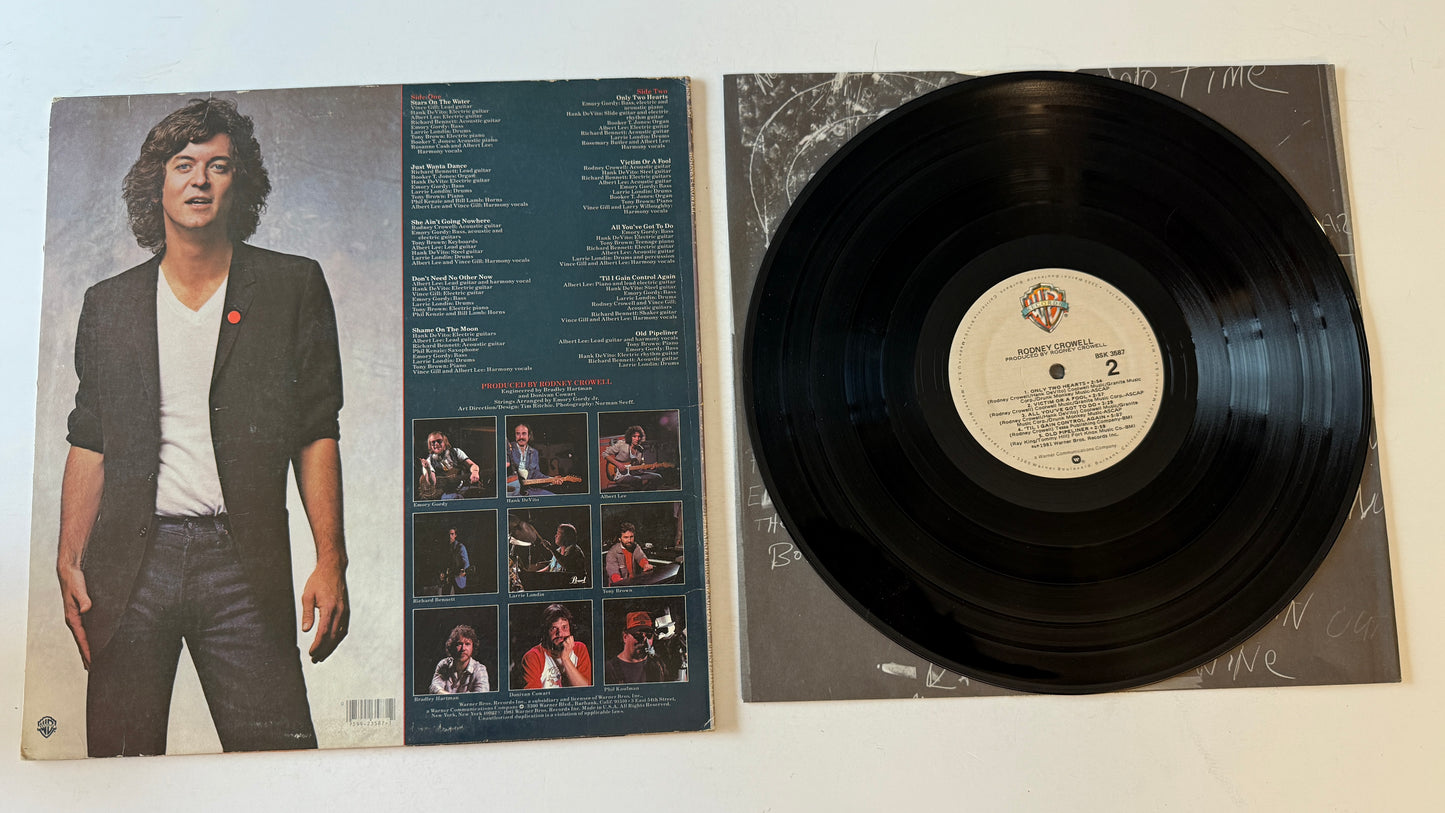 Rodney Crowell Rodney Crowell Used Vinyl LP VG+\VG