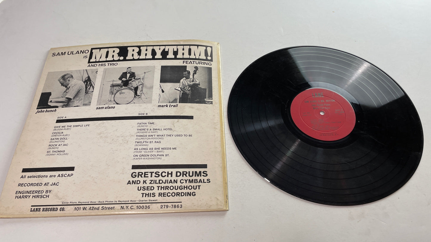 Sam Ulano Sam Ulano Is Mr. Rhythm! Used Vinyl LP VG\VG