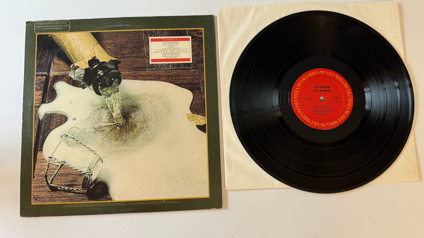 Les Dudek Say No More Used Vinyl LP VG+\VG