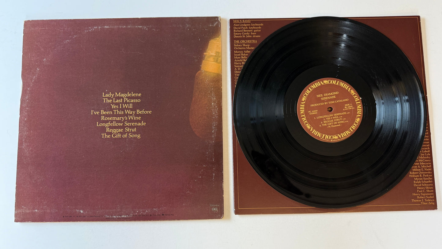 Neil Diamond Serenade Used Vinyl LP VG+\VG