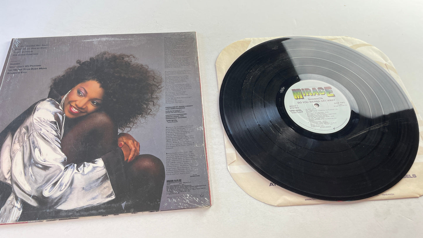 Shannon Do You Wanna Get Away Used Vinyl LP VG+\VG+