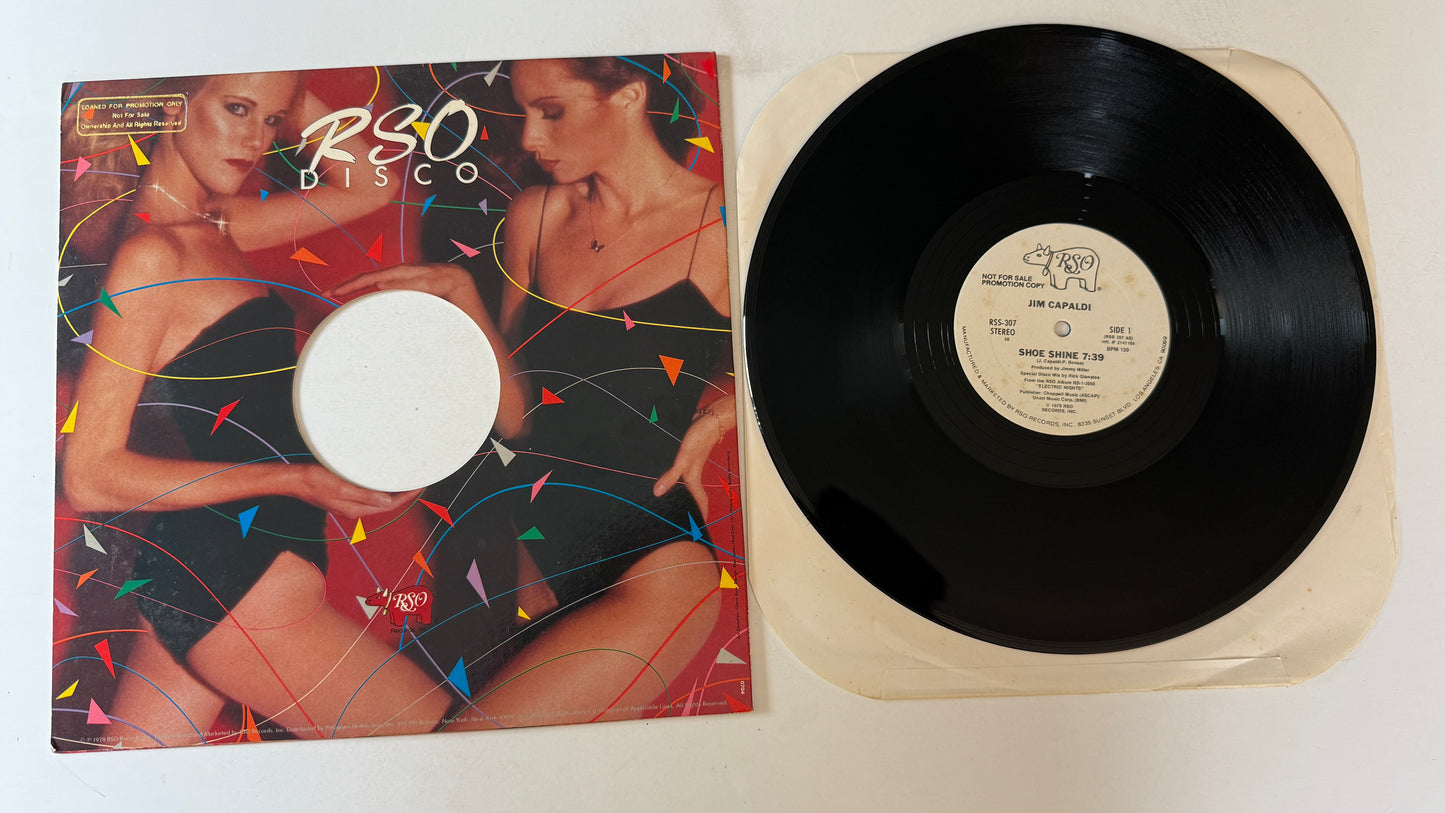 Jim Capaldi Shoe Shine Used Vinyl 12" Single VG+\VG+