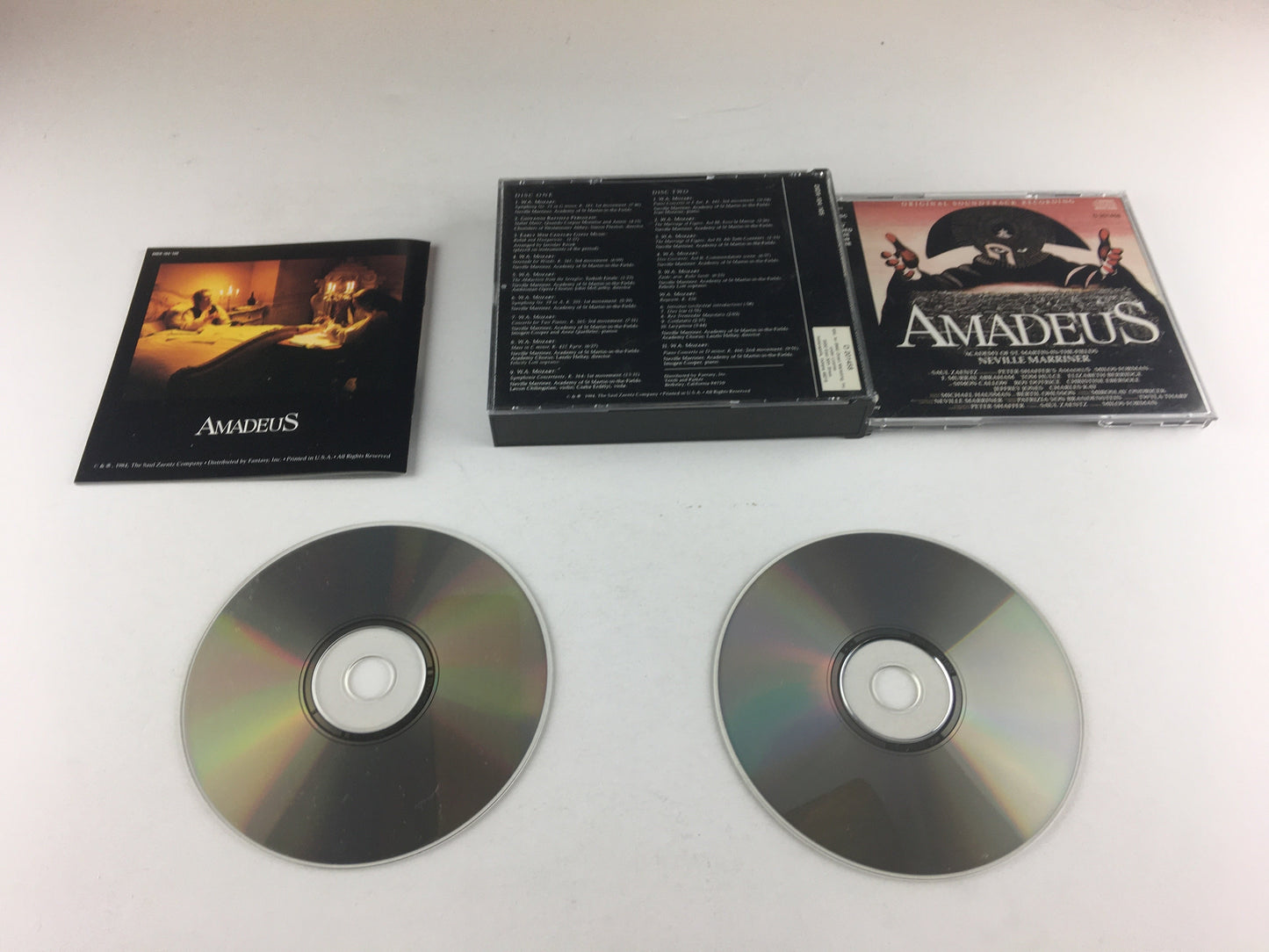 Sir Neville Marriner Amadeus Used 2CD VG+\VG+ Silver