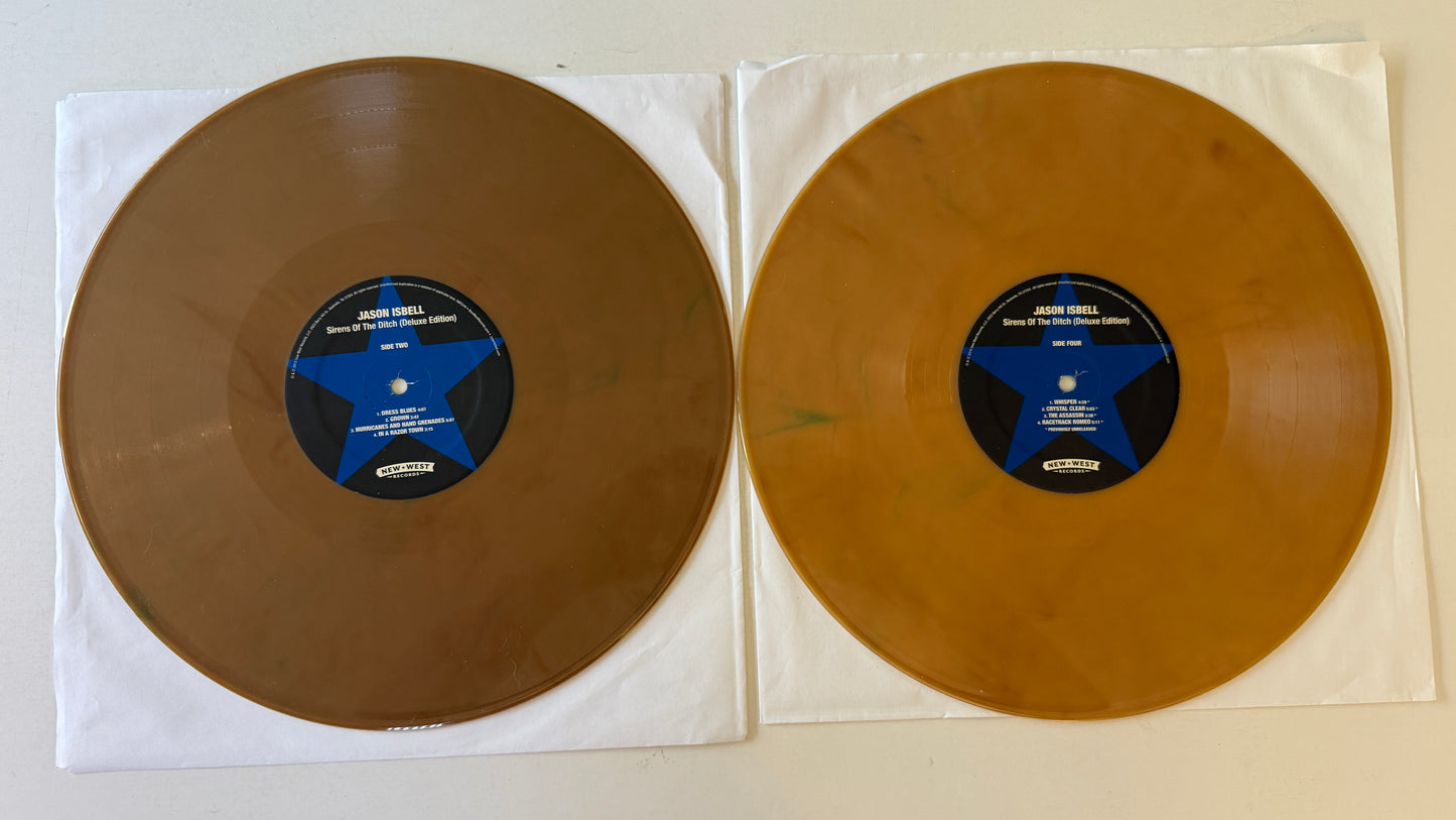 Jason Isbell Sirens Of The Ditch Used Colored Vinyl 2LP VG+\VG+