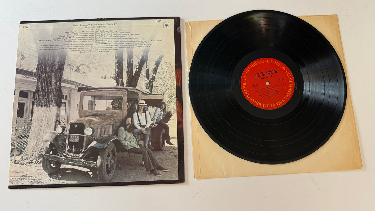 Loggins And Messina Sittin' In Used Vinyl LP VG+\VG