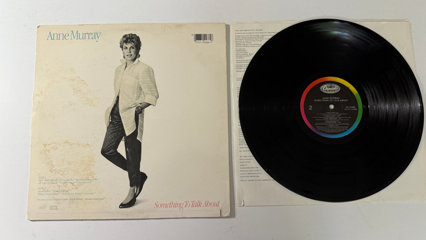 Anne Murray Something To Talk About Used Vinyl LP VG+\VG