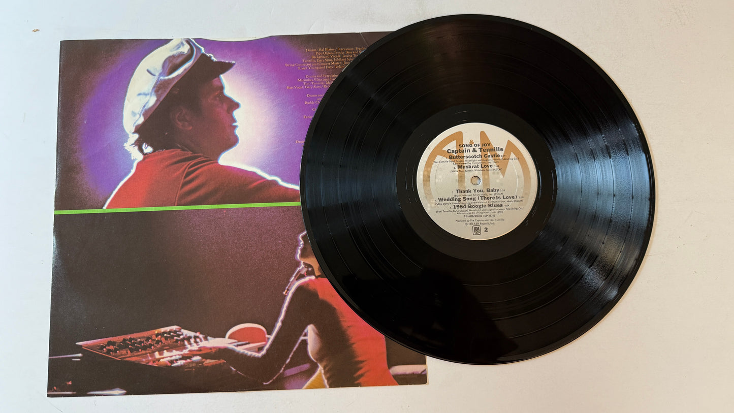 Captain And Tennille Song Of Joy Used Vinyl LP VG+\VG+