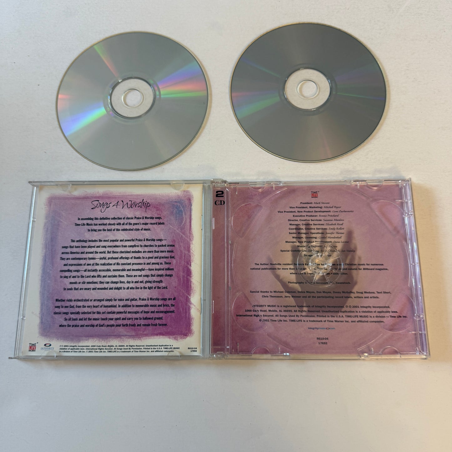 Various Songs 4 Worship: Give You My Heart Used 2CD VG+\VG+
