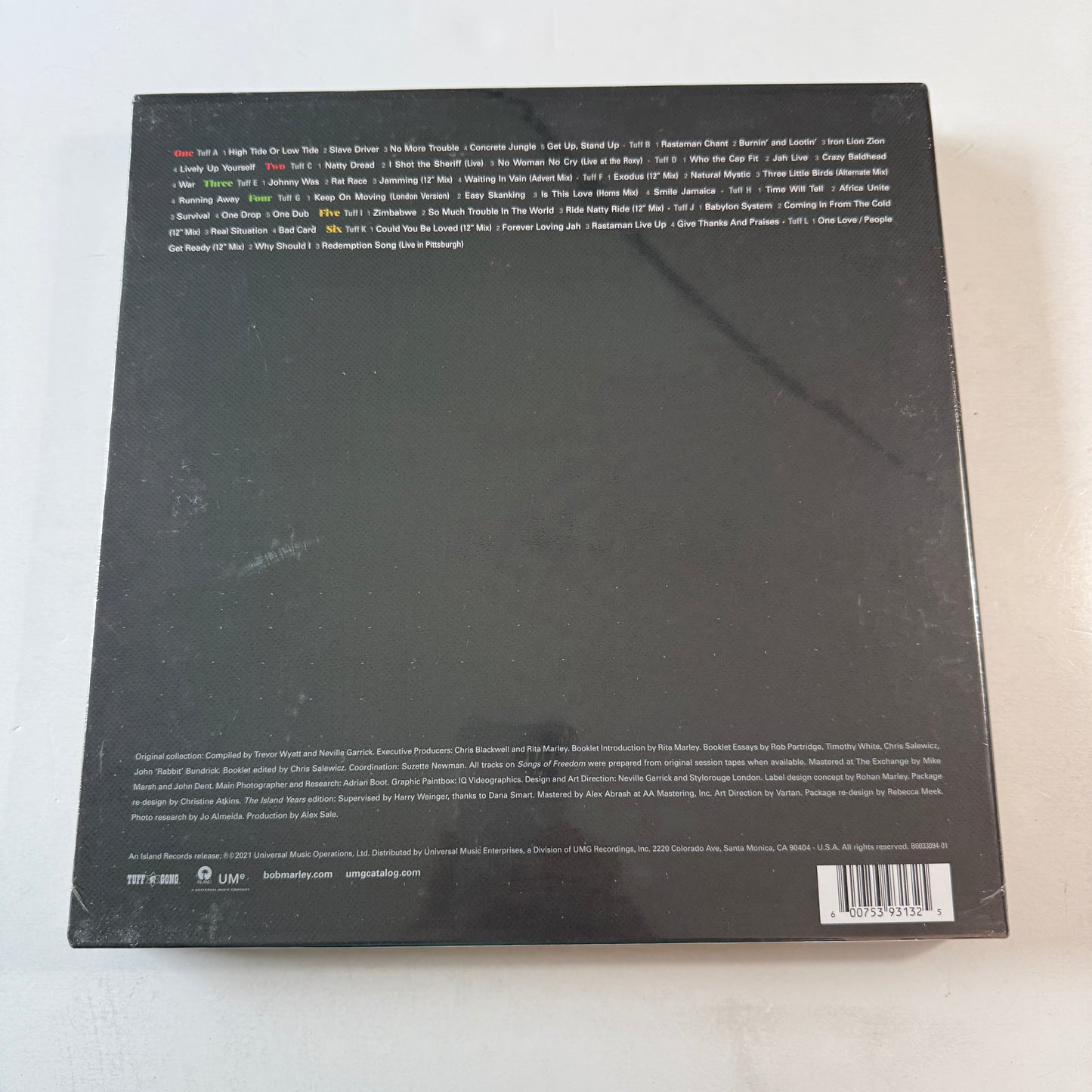 Bob Marley Songs Of Freedom - The Island Years New Vinyl Box Set M\M