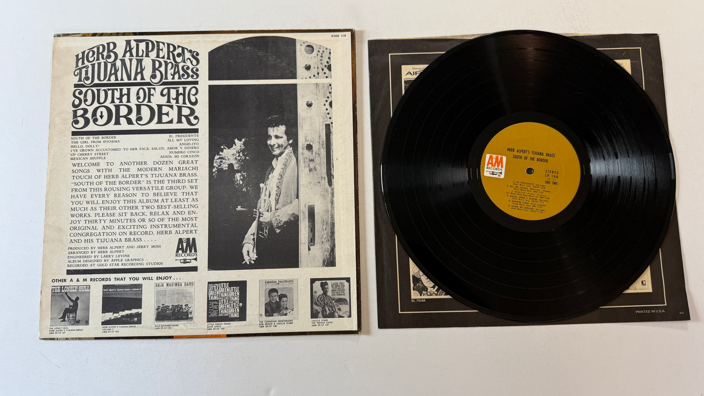 Herb Alpert & The Tijuana Brass South Of The Border Used Vinyl LP VG+\VG