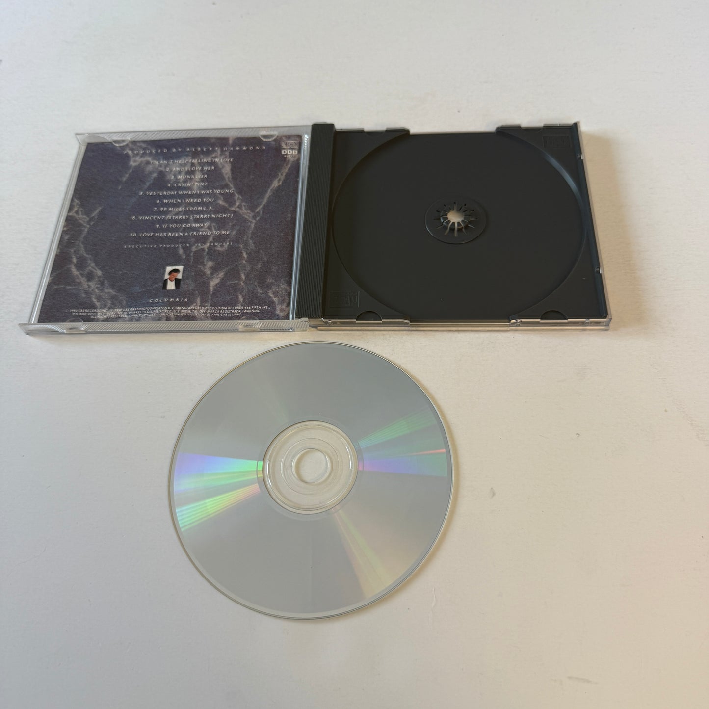 Julio Iglesias Starry Night Used CD VG+\VG+