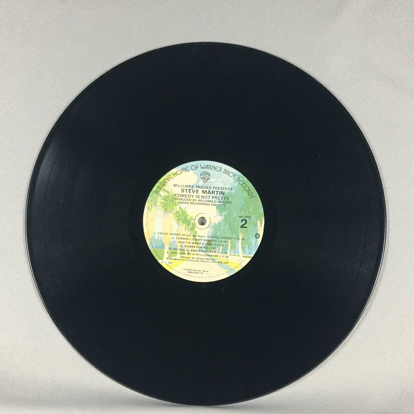 Steve Martin Comedy Is Not Pretty - Orig Press Used Vinyl LP VG+\VG+