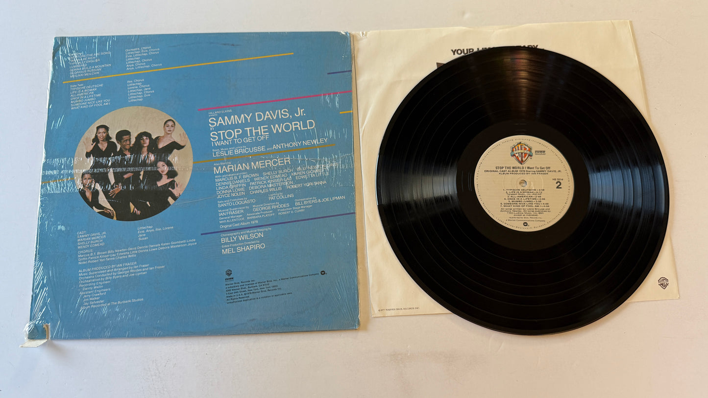 Sammy Davis Jr. Stop The World I Want To Get Off Used Vinyl LP VG+\VG+