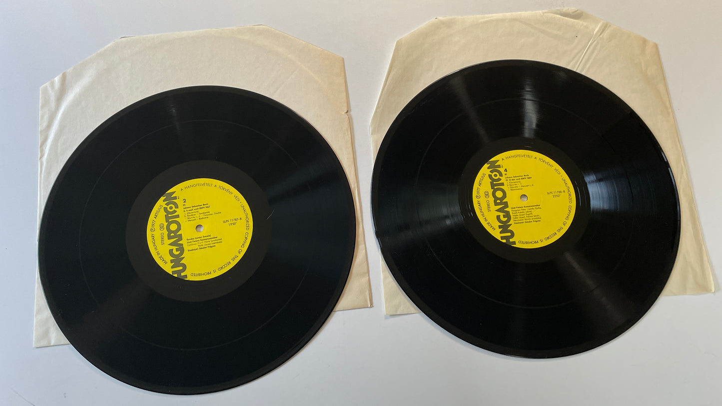 Johann Sebastian Bach - Liszt Ferenc Chamber Orche Suites For Orchestra BWV.1066-1069 Used Vinyl LP VG+\VG+
