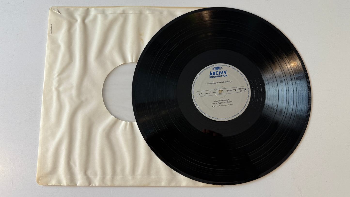 Ulsamer Collegium Tanzmusik Des Hochbarock Used Vinyl LP VG+\VG