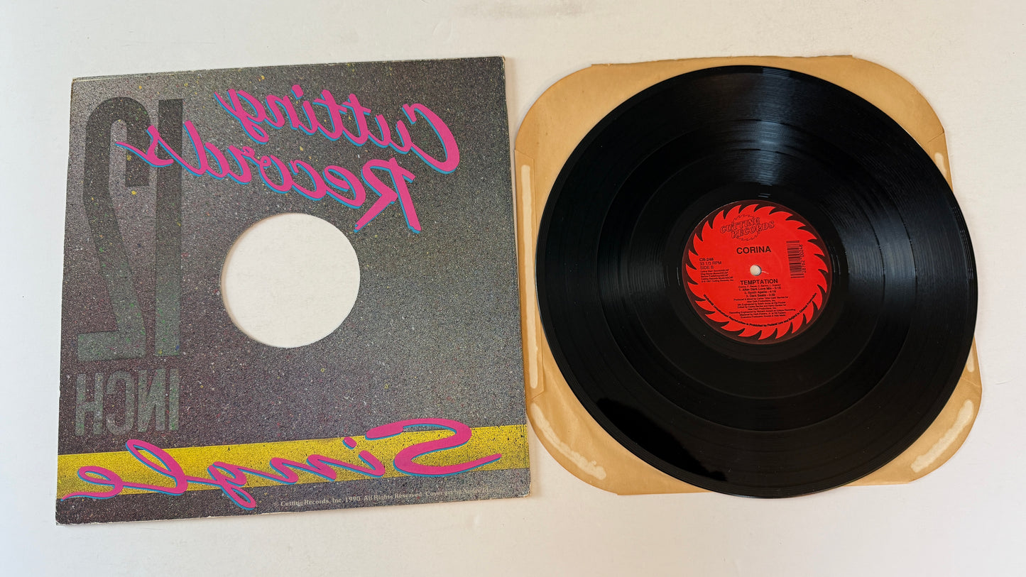 Corina Temptation 12" Used Vinyl Single VG+\VG