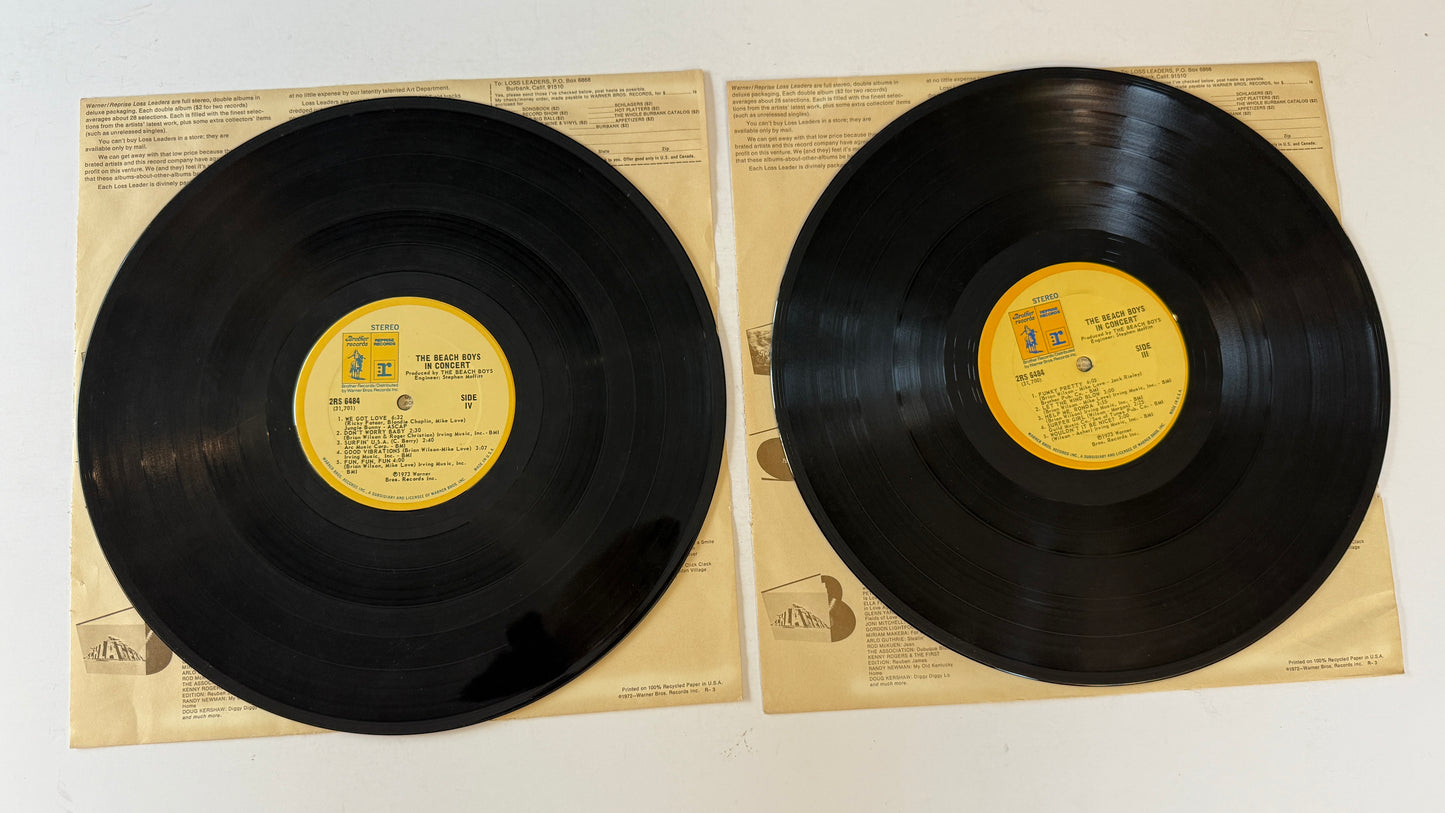 The Beach Boys The Beach Boys In Concert Used Vinyl 2LP VG\VG