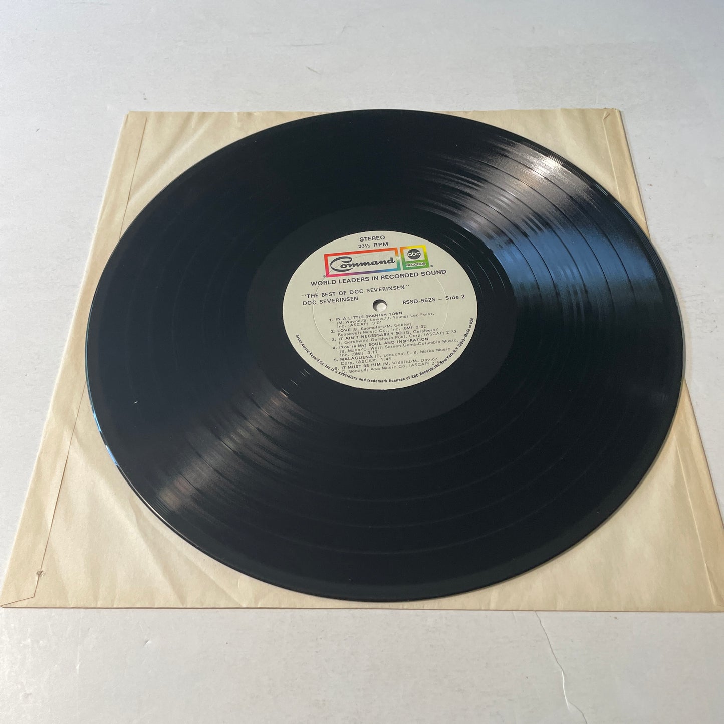 Doc Severinsen The Best Of Doc Severinsen Used Vinyl LP VG+\VG