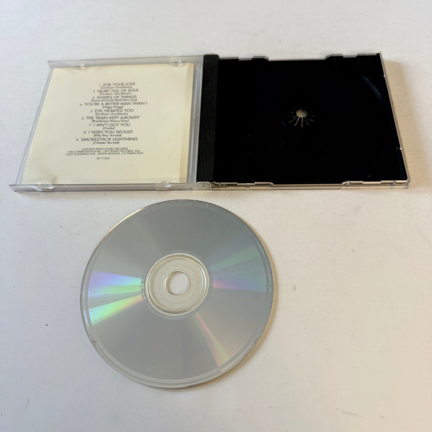 The Yardbirds The Best Of The Yardbirds Used CD VG+\VG+