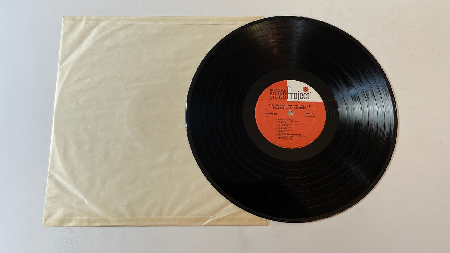 Enoch Light And The Light Brigade The Big Band Hits Of The Thirties Used Vinyl LP VG+\VG