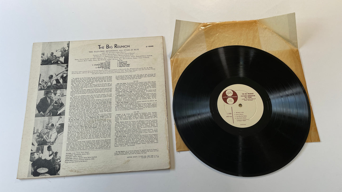 The Fletcher Henderson All Stars Under The Directi The Big Reunion Used Vinyl LP VG+\VG+