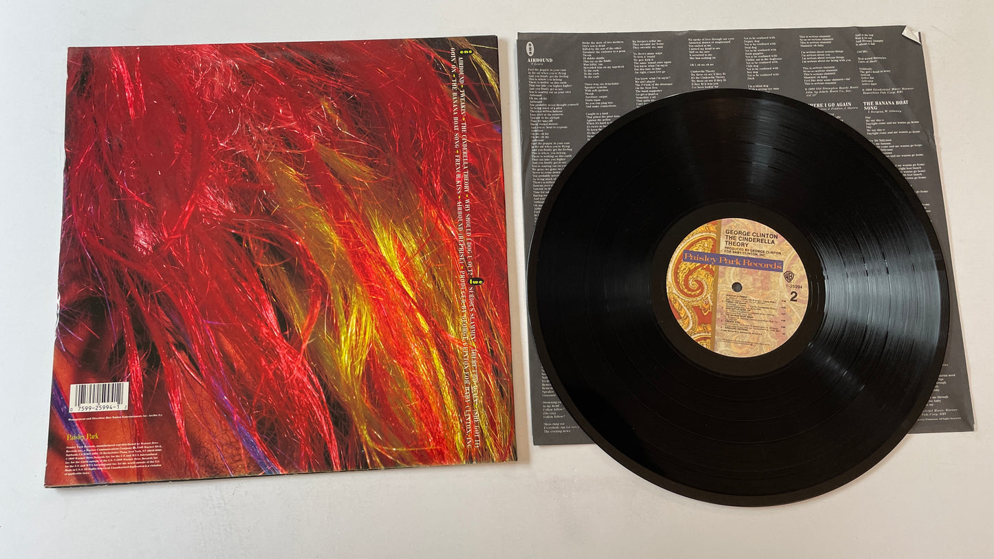 George Clinton The Cinderella Theory Used Vinyl LP VG+\VG+