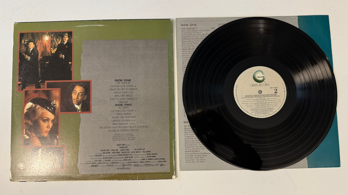John Barry The Cotton Club (Original Motion Picture Sound Track) Used Vinyl LP VG+\VG
