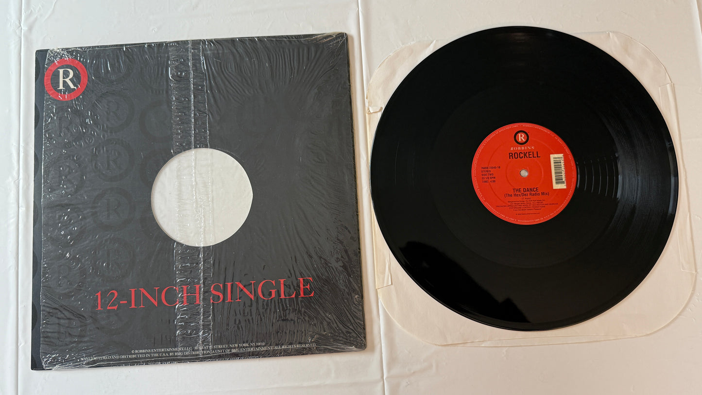 Rockell The Dance (The Hex / Dez Remixes) 12" Used Vinyl Single VG\VG+