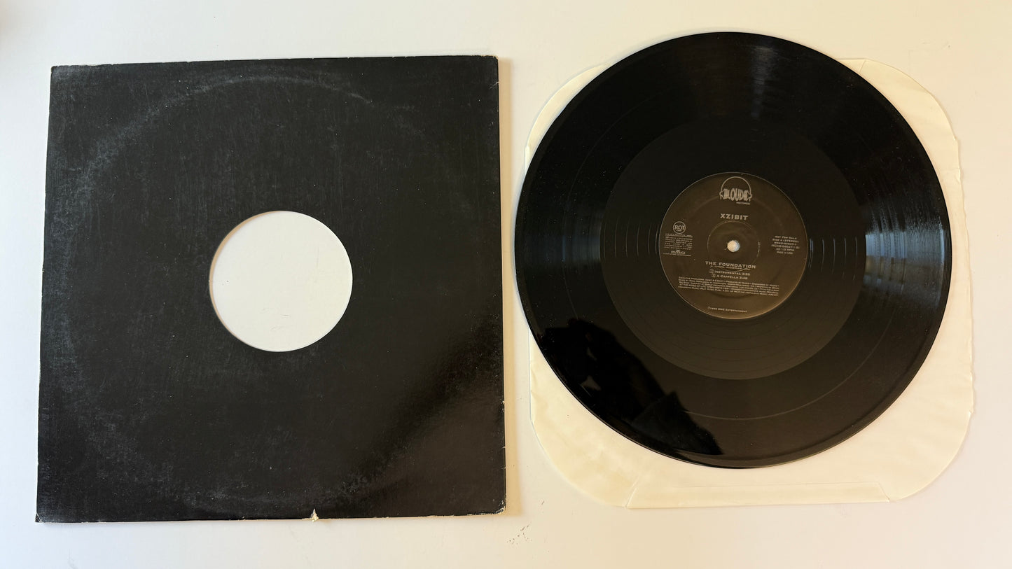 Xzibit The Foundation Used Vinyl 12" Single VG+\VG