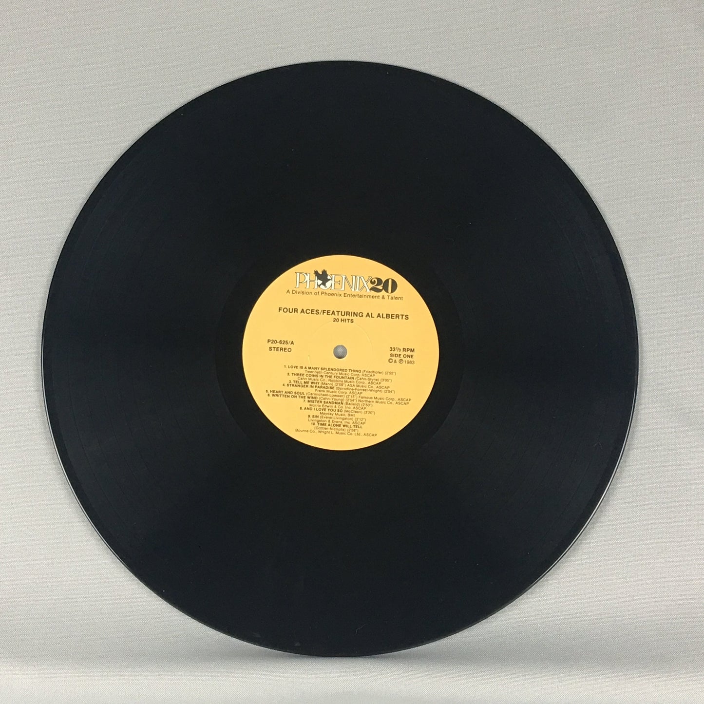 The Four Aces 20 Hits Orig Press Used Vinyl LP VG+\VG+