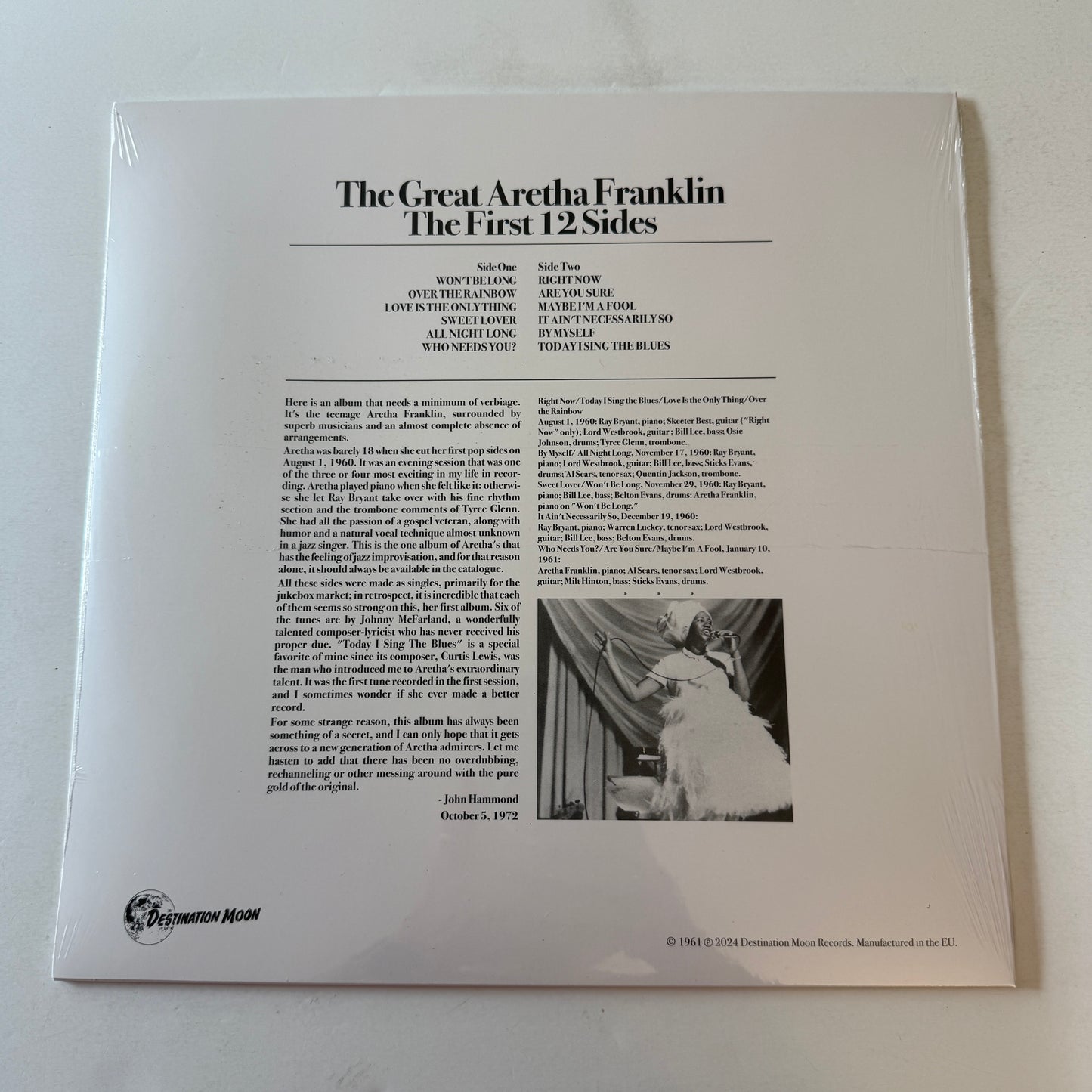 Aretha Franklin The Great Aretha Franklin New Colored Vinyl LP M\M