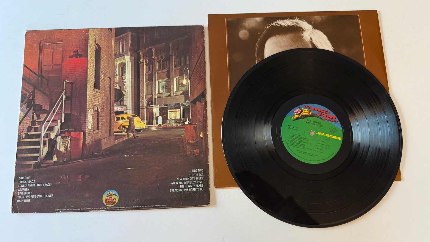 Neil Sedaka The Hungry Years Used Vinyl LP VG+\VG