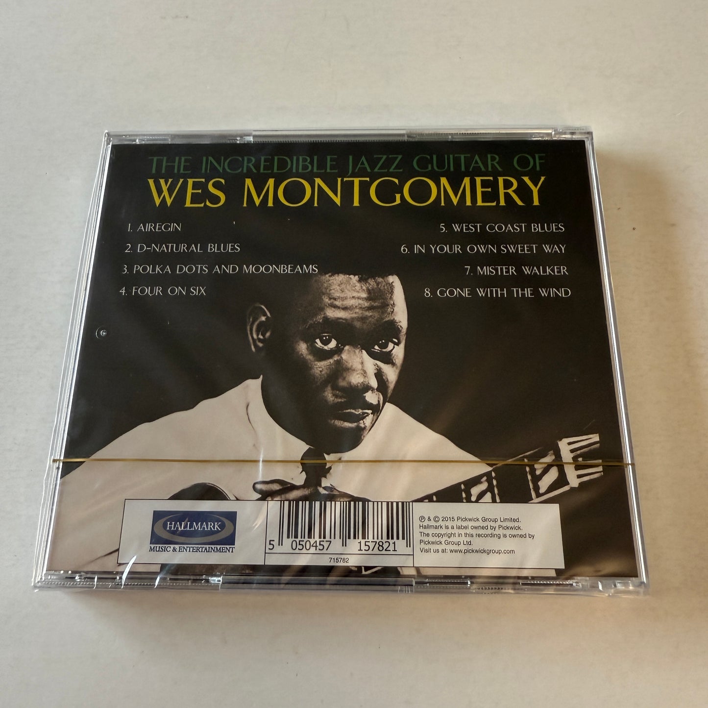 Wes Montgomery The Incredible Jazz Guitar Of Wes Montgomery New Sealed CD M\M