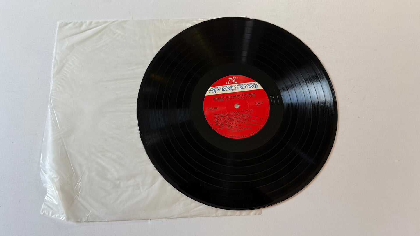 Various The Music Goes Round And Around - The Golden Years Of Tin Pan Alley: 1930-1939 Used Vinyl LP VG+\VG