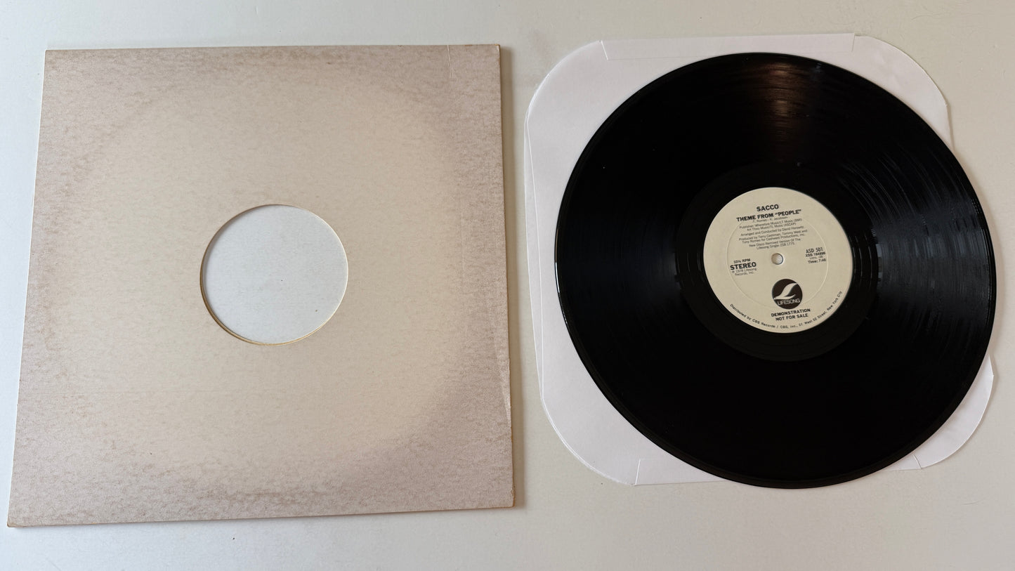 Lugee Sacco The People Theme 12" Used Vinyl Single VG+\VG